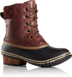 Sorel Women's Slimpack II Lace -Englin's Fine Footwear sorel women slimpack ii lace redwood british tan 1702251628 05859.1501856354