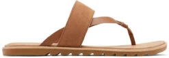 Sorel Women's Ella II Easy Flip Sandal -Englin's Fine Footwear sorel womens ella ii easy flip sandal velvet tan gum 2 2022391242 33428.1683315799