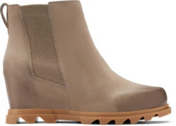 Sorel Women's Joan Of Arctic Wedge III Chelsea -Englin's Fine Footwear sorel womens joan of arctic wedge 3 chelsea omega taupe wet sand 1978181264 98056.1659480891