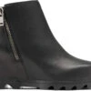 Sorel Women's Joan Of Arctic Wedge III Zip Bootie 2 Sorel Women's Joan Of Arctic Wedge III Zip Bootie -Englin's Fine Footwear sorel womens joan of arctic wedge 3 zip bootie black sea salt 1951161010 89556.1659509519