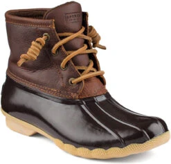 Sperry Women's Saltwater -Englin's Fine Footwear sperry women saltwater tan dark brown sts91176 11997.1565829705