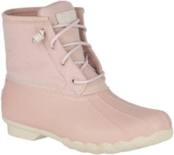 Sperry Women's Saltwater Wool Embossed -Englin's Fine Footwear sperry womens saltwater wool emboss rose dust sts82038 03894.1540243293