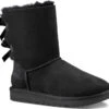 UGG Women's Bailey Bow II -Englin's Fine Footwear ugg bailey bow ii black 1016225 blk 45143.1730733431
