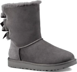 UGG Women's Bailey Bow II -Englin's Fine Footwear ugg bailey bow ii grey 1016225 grey 91464.1730733431