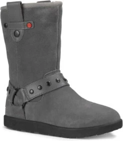 UGG Kids I Heart Moto Short -Englin's Fine Footwear ugg children i heart moto short plum kitten 1009386 plkt 34540.1461996144