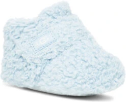 UGG Infants Bixbee -Englin's Fine Footwear ugg children infant bixbee sky blue curly faux fur 1121045i sbcff 55343.1732127848