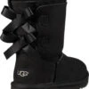 UGG Toddlers Bailey Bow II -Englin's Fine Footwear ugg childrens bailey bow ii black 1017394k blk 30069.1732653592