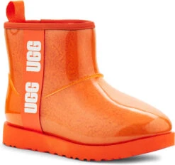 UGG Big Kids Classic Clear Mini II -Englin's Fine Footwear ugg childrens big kids classic clear mini 2 orange soda 1112386k ogs 12929.1656432983