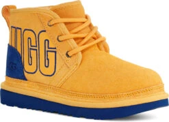 UGG Kids Neumel Graphic Outline -Englin's Fine Footwear ugg childrens kids neumel graphic outline summer neptune suede 1130787k snsd 96440.1662609722
