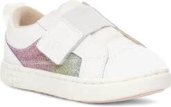 UGG Toddlers Rennon Low 9 UGG Toddlers Rennon Low -Englin's Fine Footwear ugg childrens toddlers rennon low white rainbow glitter 1124874t wrgt 29573.1647038307