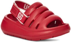 UGG Toddlers Sport Yeah 10 UGG Toddlers Sport Yeah -Englin's Fine Footwear ugg childrens toddlers sport yeah samba red 1129050t sbr 36361.1650900113