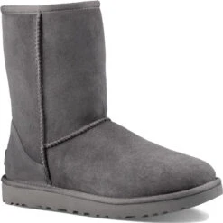 UGG Women's Classic Short II 16 UGG Women's Classic Short II -Englin's Fine Footwear ugg classic short ii grey 1016223 grey 51129.1730733842