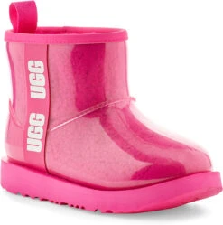 UGG Big Kids Classic Clear Mini II -Englin's Fine Footwear ugg kids classic clear mini 2 rock rose 1112386k rcr 33767.1656432984