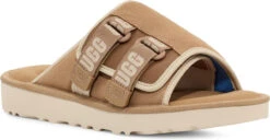 UGG Men's Goldencoast Strap Slide -Englin's Fine Footwear ugg mens goldencoast strap slide sand santorini 1142730 ssnt 69510.1696305438