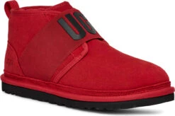 UGG Men's Neumel II Graphic -Englin's Fine Footwear ugg mens neumel 2 graphic samba red black 1119392 srbck 36924.1663866220
