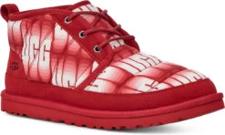 UGG Men's Neumel LTA Wavelength -Englin's Fine Footwear ugg mens neumel lta wavelength samba red white 1137392 srwt 87562.1667480945