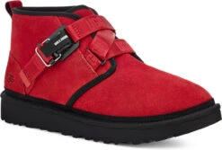 UGG Men's Neumel Quickclick -Englin's Fine Footwear ugg mens neumel quickclick samba red black 1130720 srbck 51764.1660224242