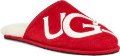UGG Men's Scuff Logo 11 UGG Men's Scuff Logo -Englin's Fine Footwear ugg mens scuff logo samba red cream 1101324 srcr 70001.1628722875