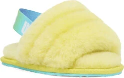 UGG Toddlers Fluff Yeah Slide 17 UGG Toddlers Fluff Yeah Slide -Englin's Fine Footwear ugg toddlers fluff yeah slide pollen gradient 1120032t pgrd 96927.1651776272