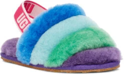 UGG Toddlers Fluff Yeah Slide 18 UGG Toddlers Fluff Yeah Slide -Englin's Fine Footwear ugg toddlers fluff yeah slide purple rainbow 1116160t prnb 64404.1651776272