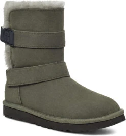 UGG Women's Bailey Graphic Logo Strap -Englin's Fine Footwear ugg womens bailey graphic logo strap forest night 1137074 frsn 69173.1667481905