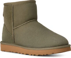 UGG Women's Classic Mini II -Englin's Fine Footwear ugg womens classic mini ii moss green 1016222 mssgr 97277.1760723742