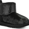 UGG Women's Classic Mini Mirror Ball -Englin's Fine Footwear ugg womens classic mini mirror ball black 1151291 blk 70047.1727816368