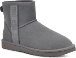 UGG Women's Classic Mini Side Logo II 10 UGG Women's Classic Mini Side Logo II -Englin's Fine Footwear ugg womens classic mini side logo 2 lighthouse 1134962 lgh 75351.1662579291