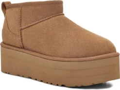 UGG Women's Classic Ultra Mini Platform -Englin's Fine Footwear ugg womens classic ultra mini platform chestnut 1135092 che 56997.1734015240