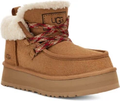 UGG Women's Funkarra Cabin Cuff -Englin's Fine Footwear ugg womens funkarra cabin cuff chestnut 1143954 che 50675.1696293308