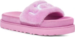 UGG Women's Laton Fur Slide -Englin's Fine Footwear ugg womens laton fur slide wildflower fluff 1111236 wflf 36394.1646258758